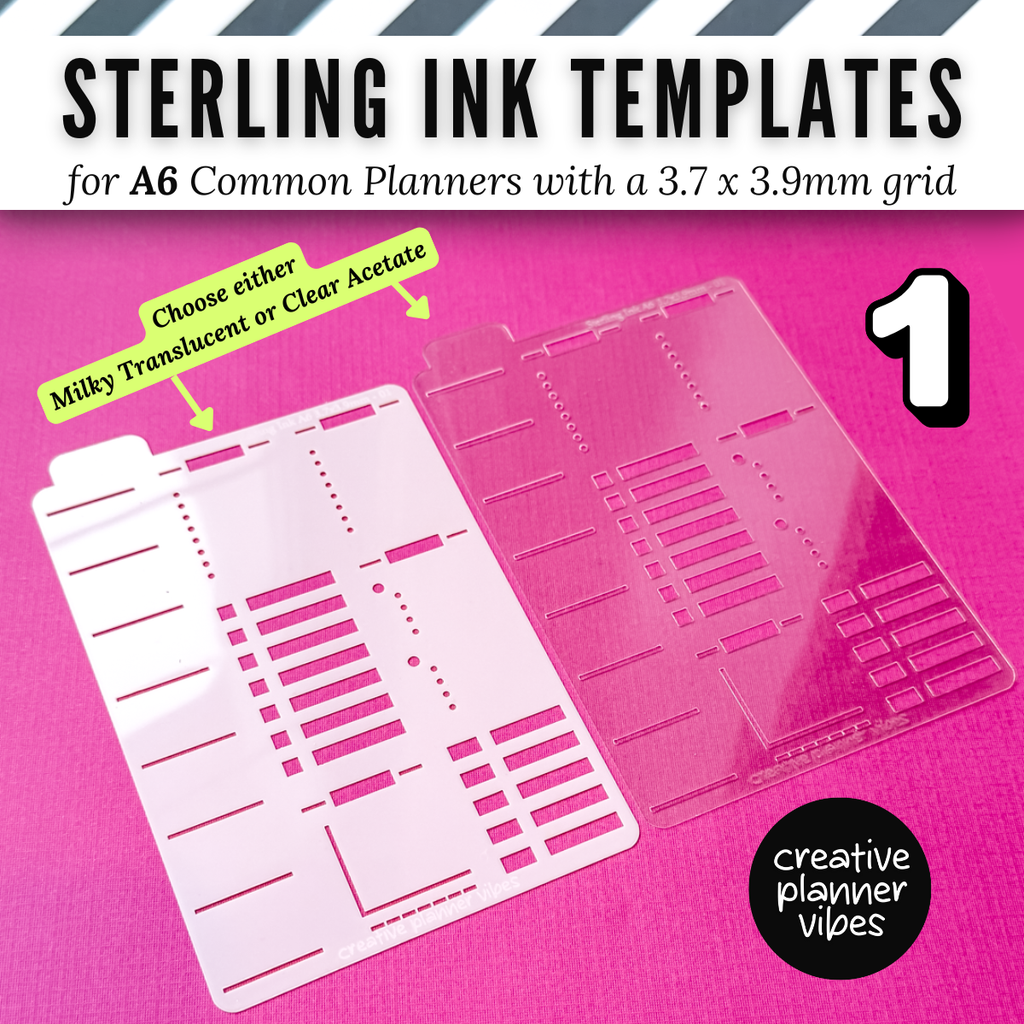 Sterling Ink A6 Full Page Templates image 4