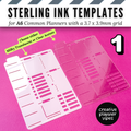 Sterling Ink A6 Full Page Templates image 4