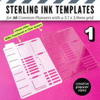 Sterling Ink A6 Full Page Templates image 4