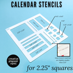 Calendar Stencils image 10