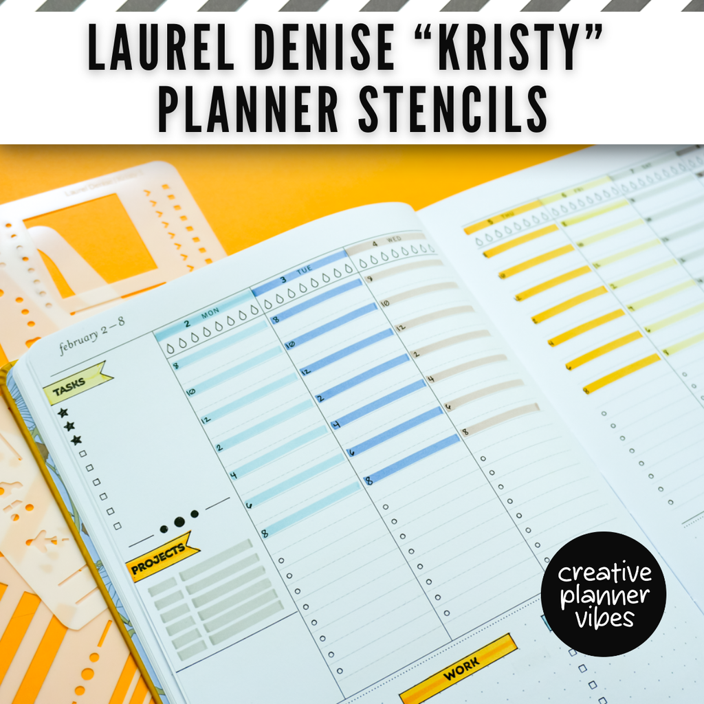 Laurel Denise "Kristy" Planner Stencils image 14