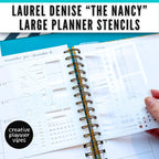 Laurel Denise "Nancy" Stencils image 21