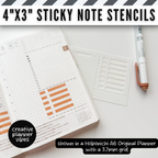 Custom Post-it Notes® & Coordinating Stencils | 4" x 3" image 4