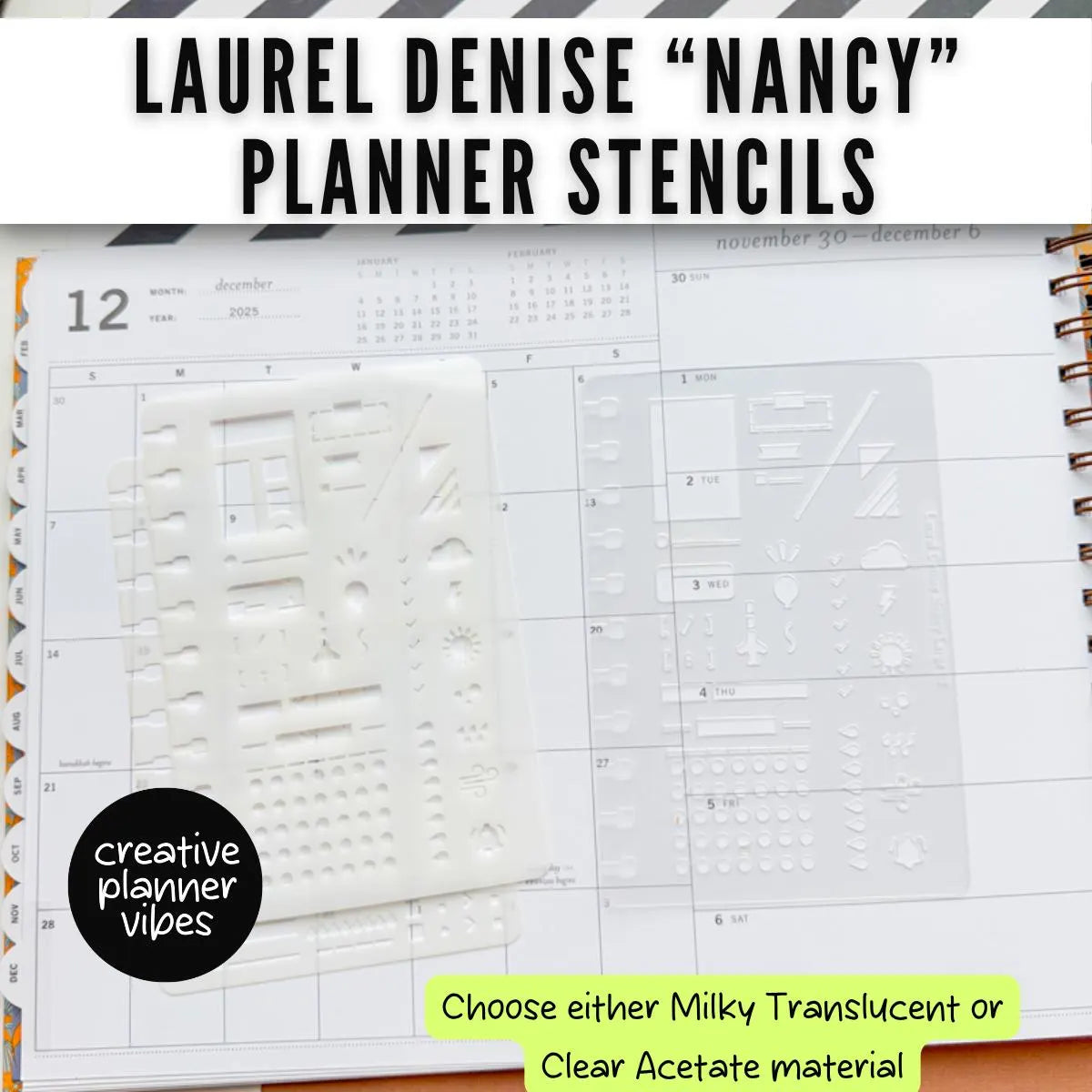 Laurel Denise "Nancy" Stencils image 20
