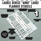 Laurel Denise "Anne" Stencils image 9