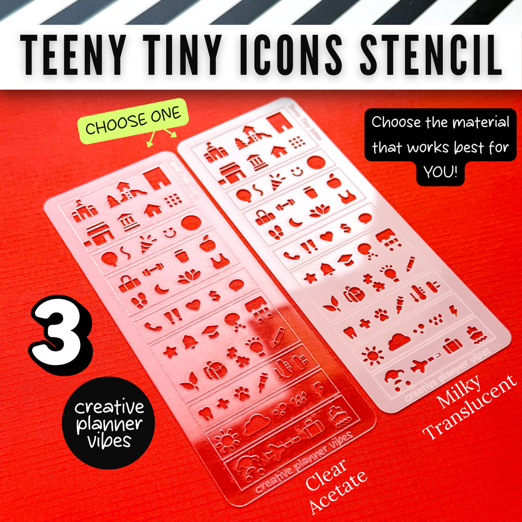 Icons and Borders Stencils image 19