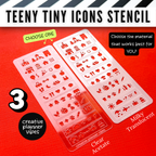 Icons and Borders Stencils image 19