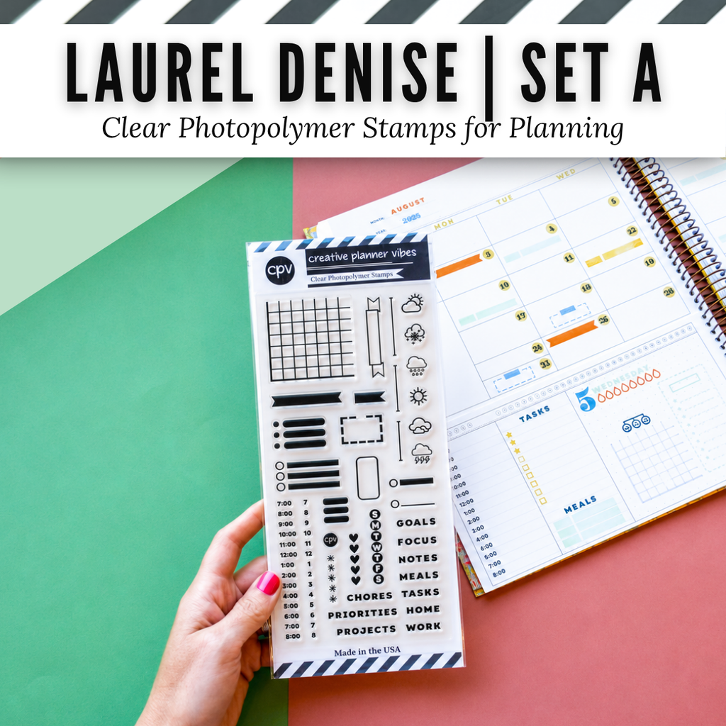 Laurel Denise Clear Photopolymer Stamps