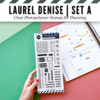 Laurel Denise Clear Photopolymer Stamps