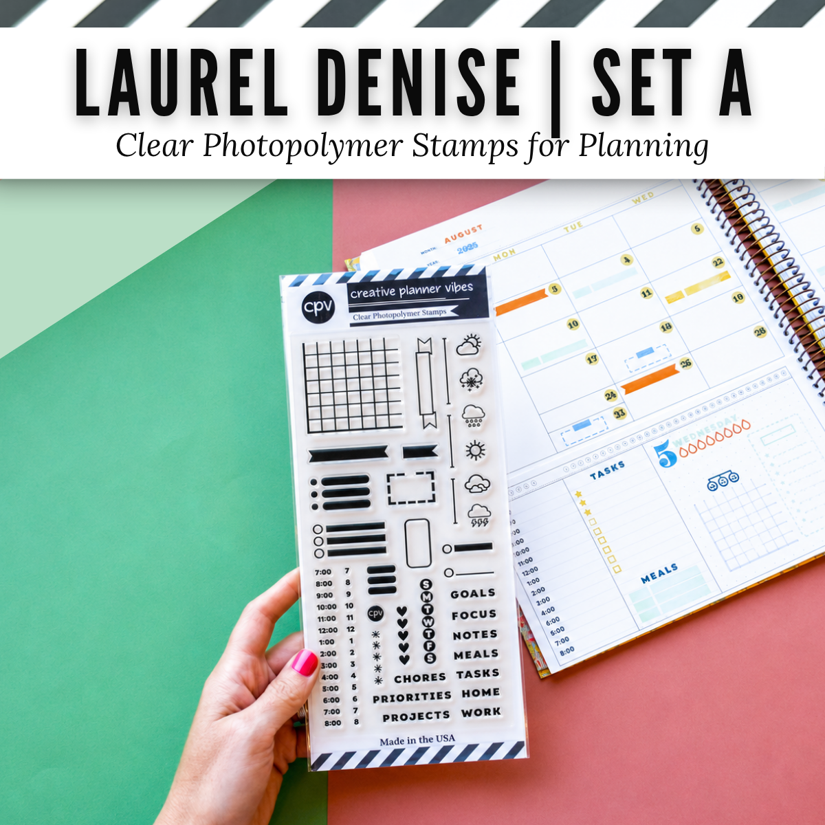 Laurel Denise Clear Photopolymer Stamps
