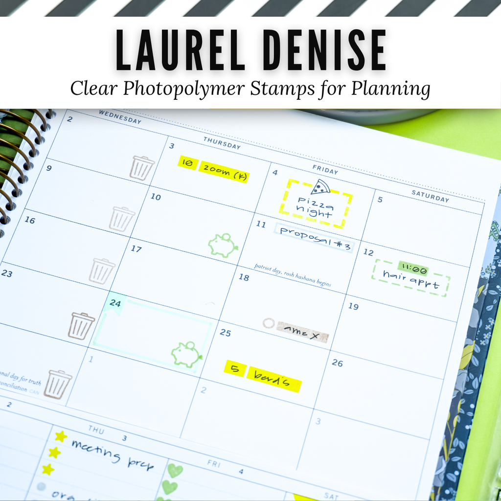 Laurel Denise Clear Photopolymer Stamps