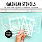 Calendar Stencils image 0