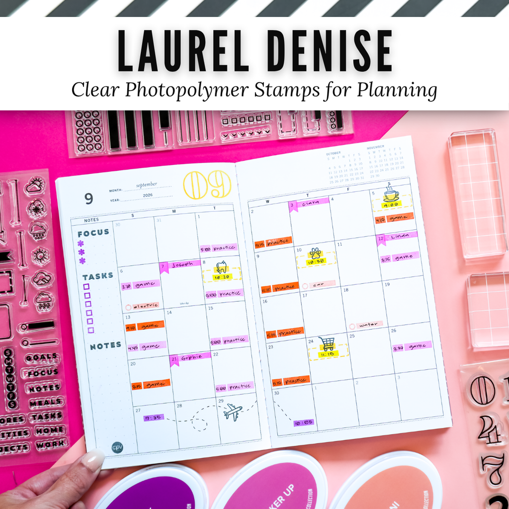 Laurel Denise Clear Photopolymer Stamps