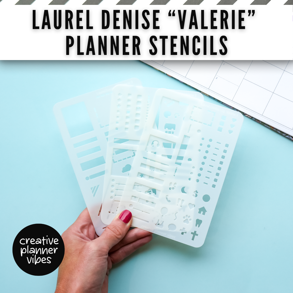 Laurel Denise "Valerie" Planner Stencils image 0