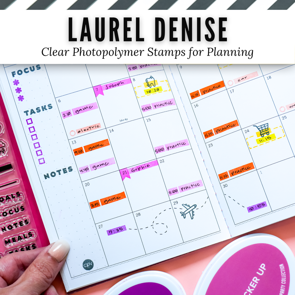 Laurel Denise Clear Photopolymer Stamps