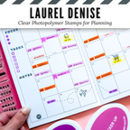 Laurel Denise Clear Photopolymer Stamps