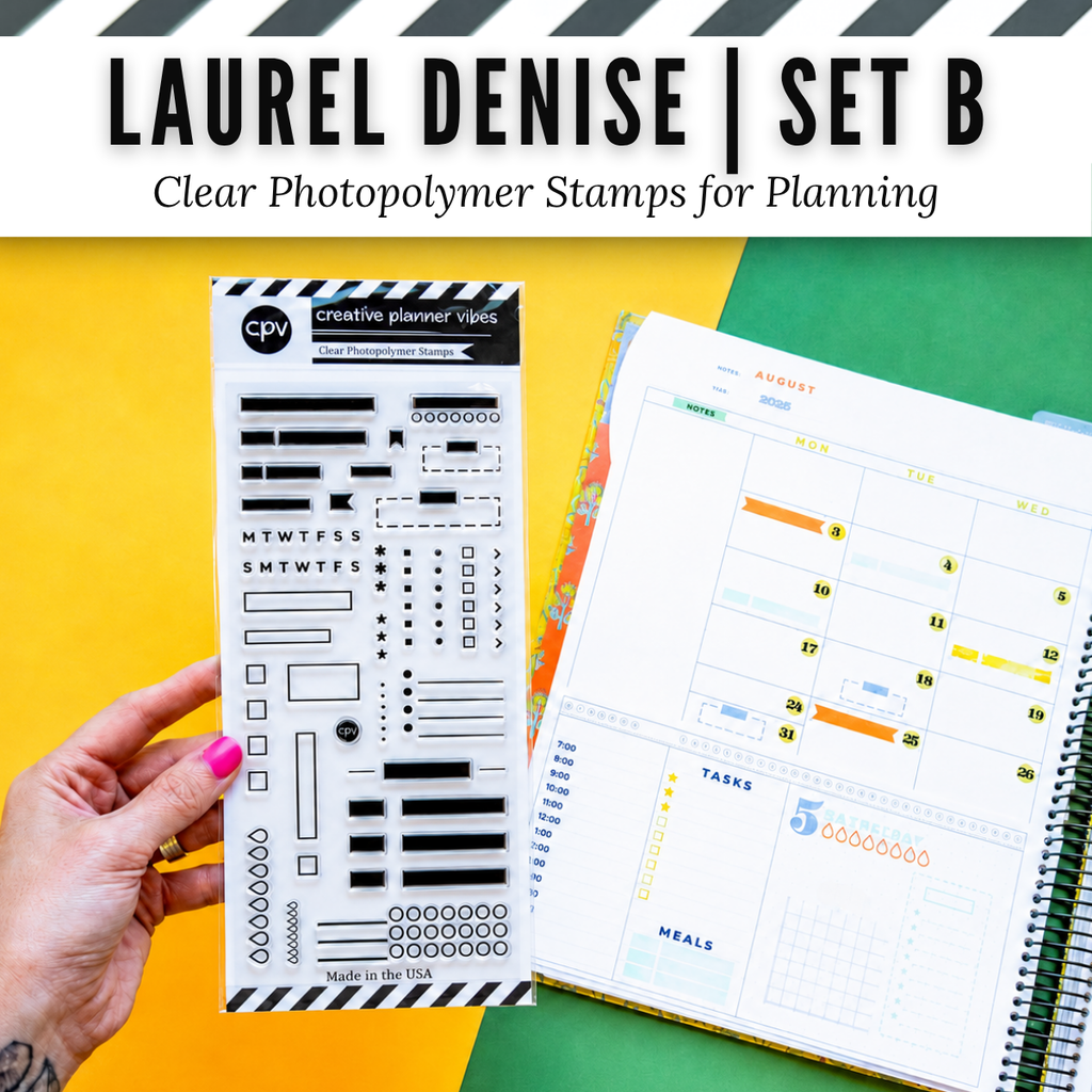 Laurel Denise Clear Photopolymer Stamps