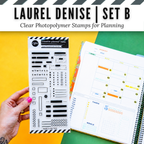 Laurel Denise Clear Photopolymer Stamps