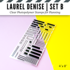 Laurel Denise Clear Photopolymer Stamps