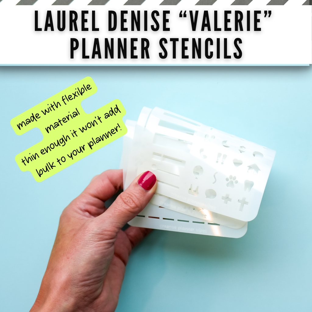 Laurel Denise "Valerie" Planner Stencils image 2