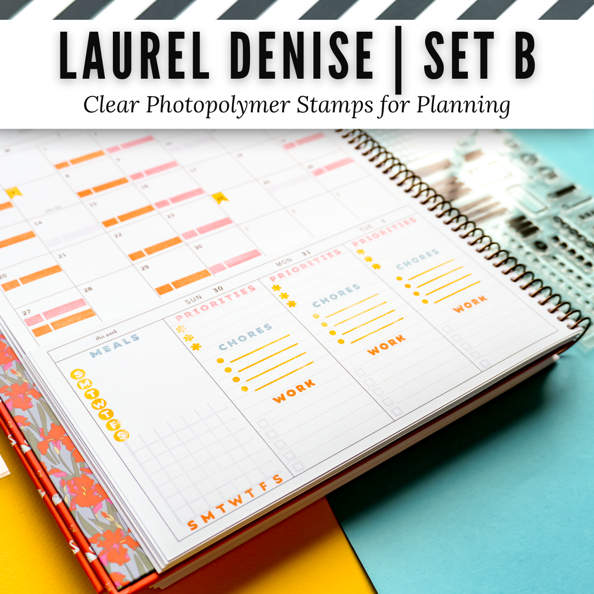 Laurel Denise Clear Photopolymer Stamps