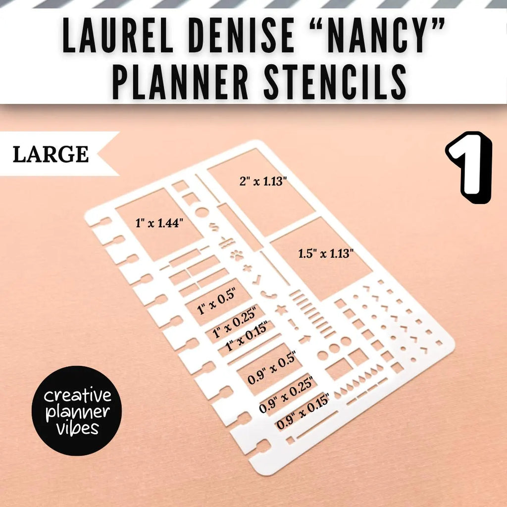 Laurel Denise "Nancy" Stencils image