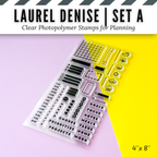 Laurel Denise Clear Photopolymer Stamps