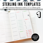 Sterling Ink A6 Full Page Templates image 7