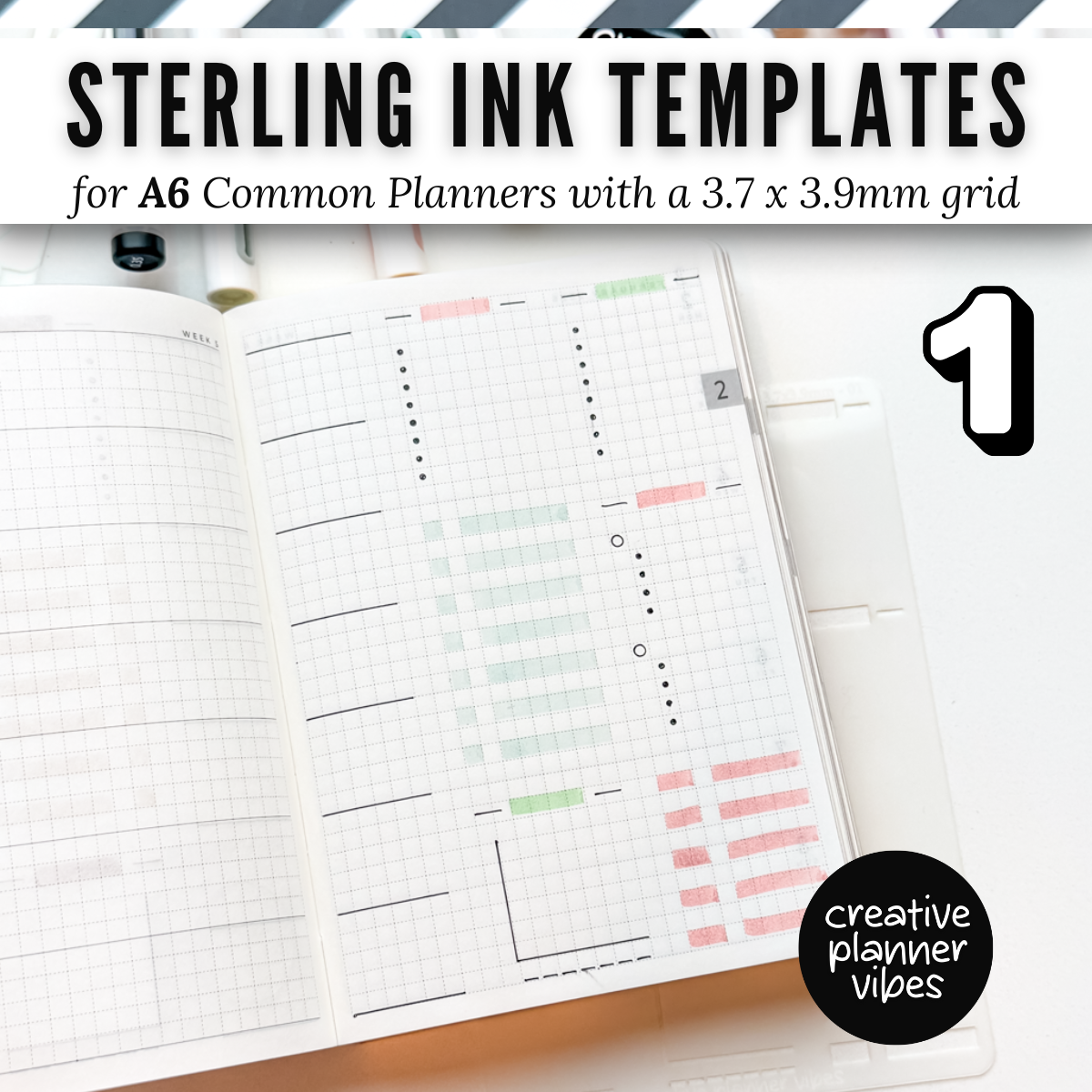 Sterling Ink A6 Full Page Templates image 7