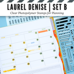 Laurel Denise Clear Photopolymer Stamps