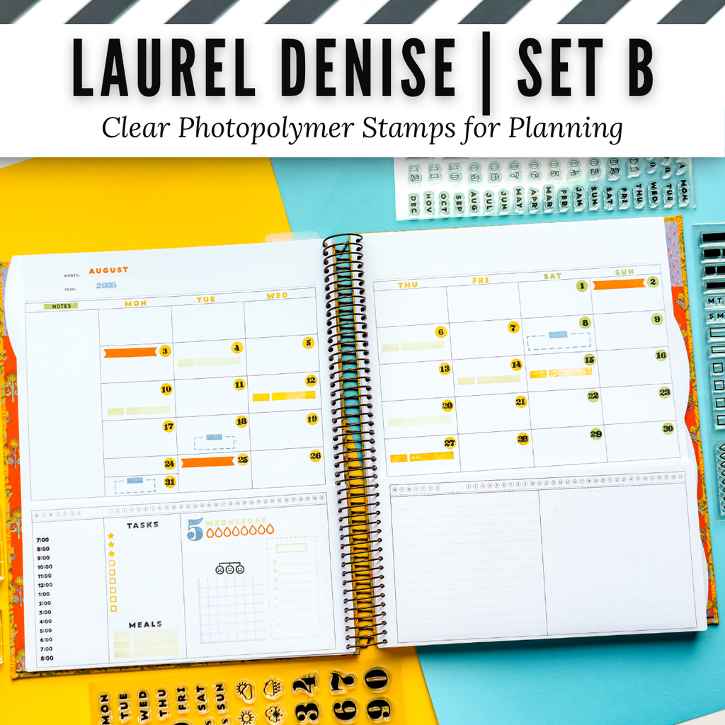 Laurel Denise Clear Photopolymer Stamps