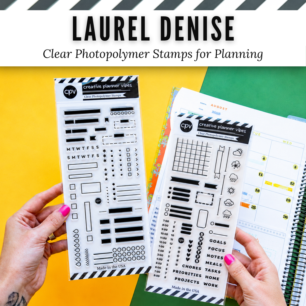 Laurel Denise Clear Photopolymer Stamps