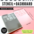 Hobonichi Weeks & Cousin Stencil + Dashboard for Planners image 4