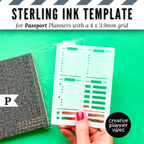 Sterling Ink Passport Full Page Template image 0