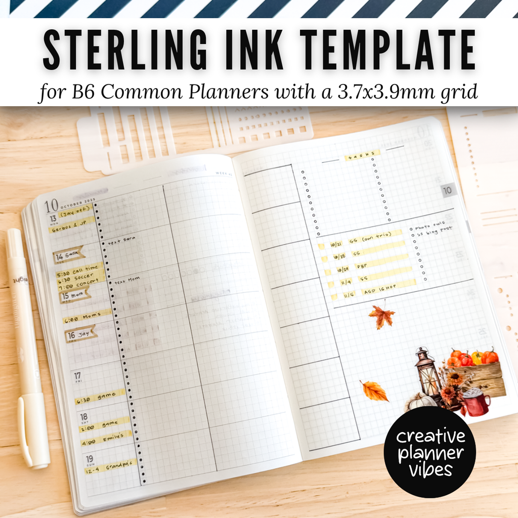 Sterling Ink B6 Full Page Template image 4