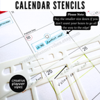 Calendar Stencils image 3
