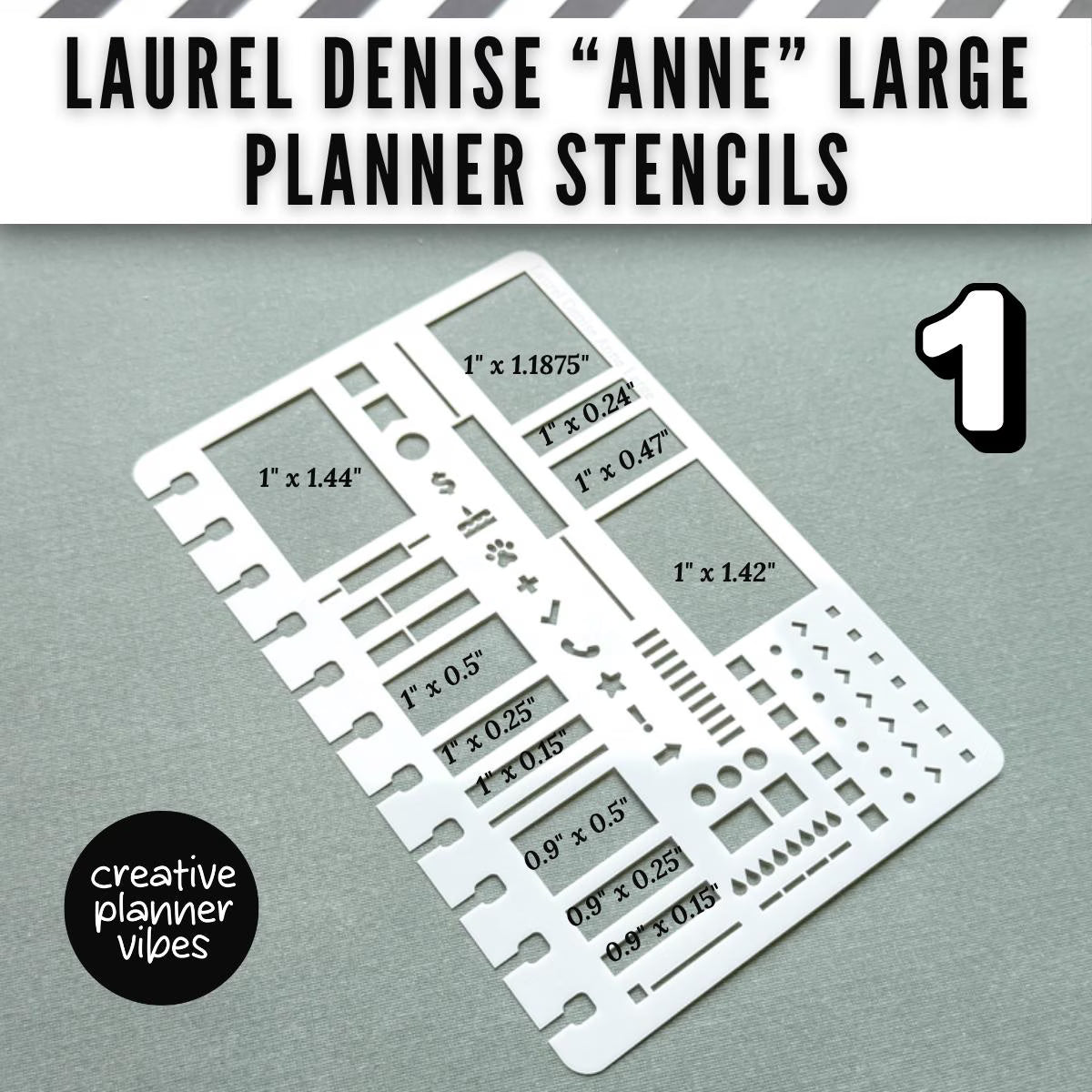 Laurel Denise "Anne" Stencils image 8