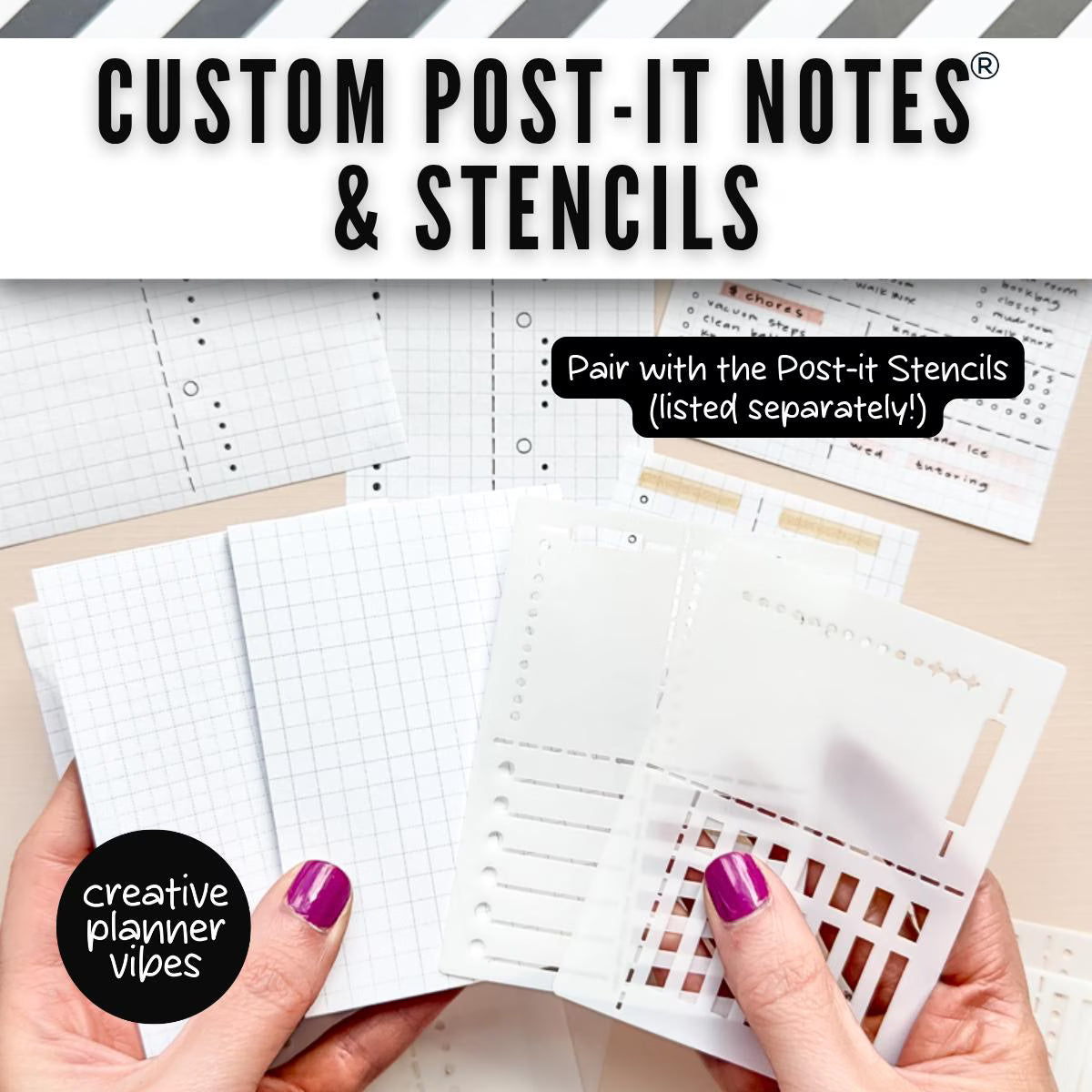 Custom Post-it Notes® | 4" x 3" image 3