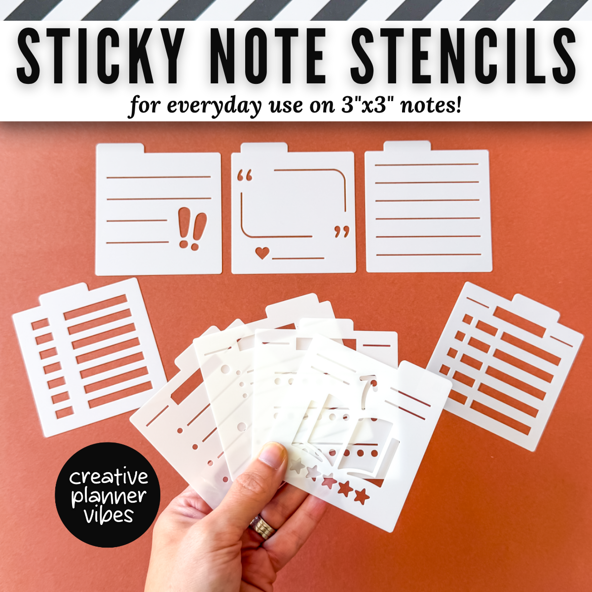 Sticky Notes Stencils image 0