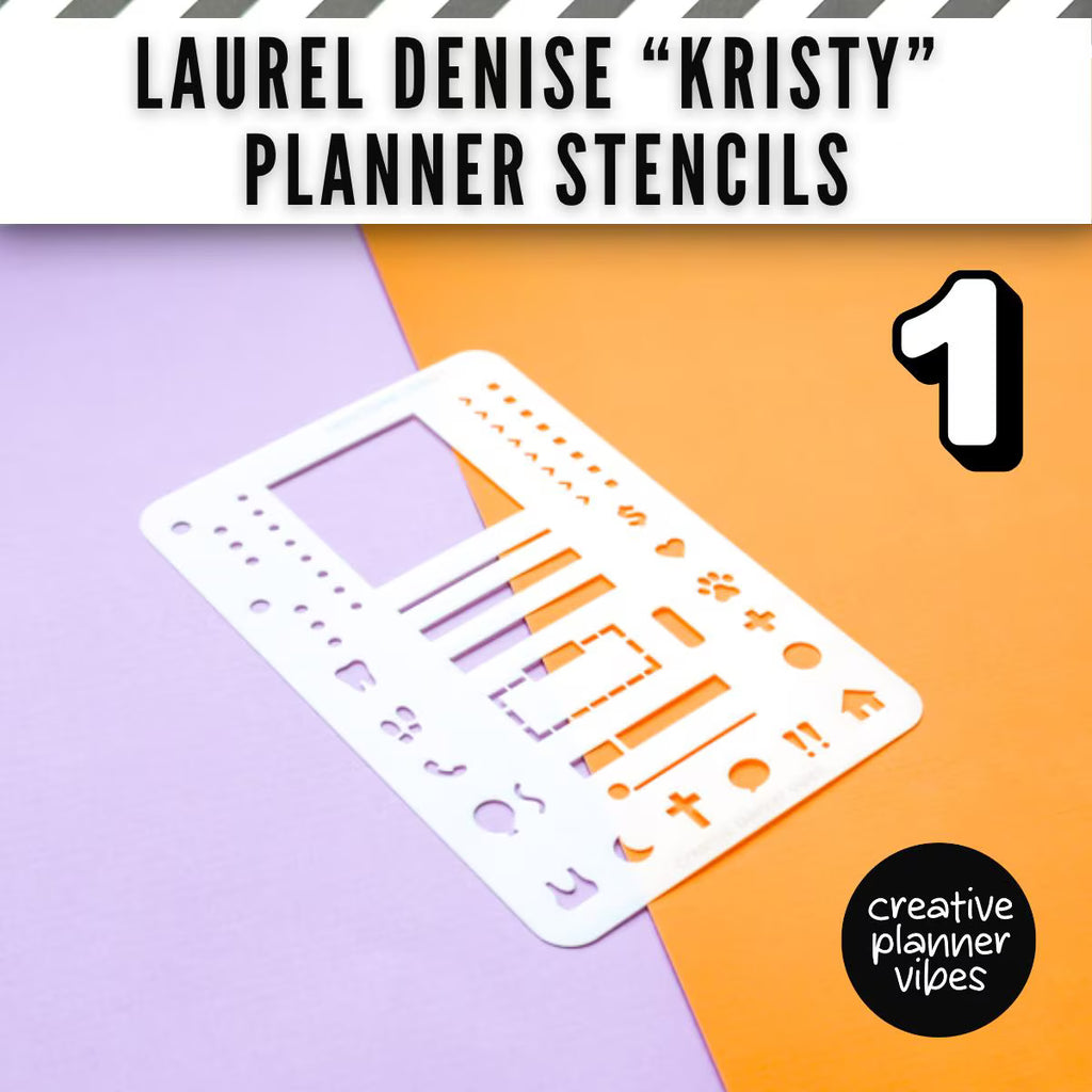 Laurel Denise "Kristy" Planner Stencils image 9