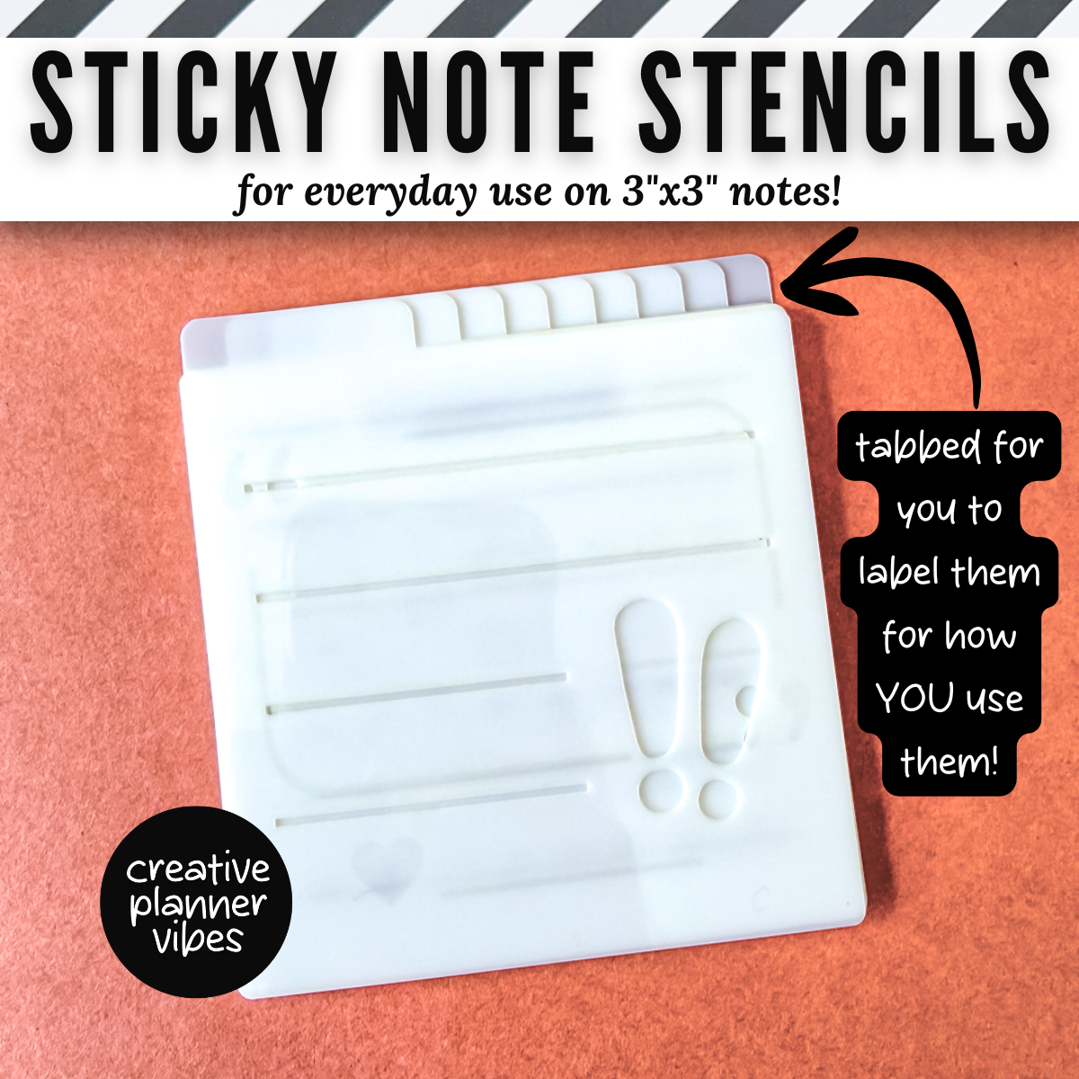 Sticky Notes Stencils image 5