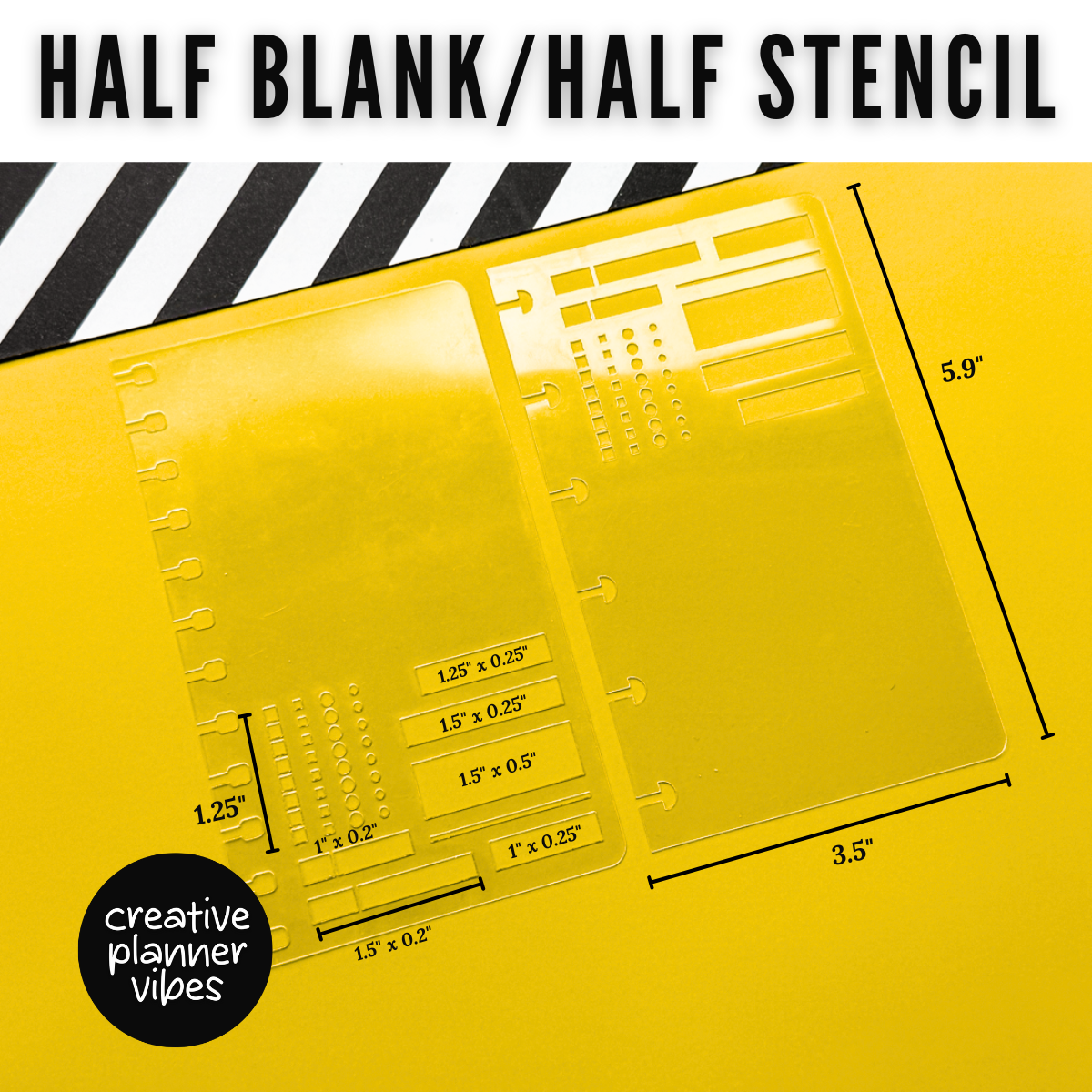 Clip-in Planner Stencils image 14