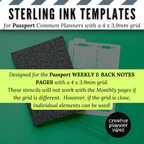 Sterling Ink Passport Full Page Template image 1