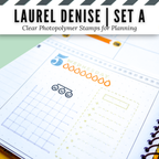 Laurel Denise Clear Photopolymer Stamps