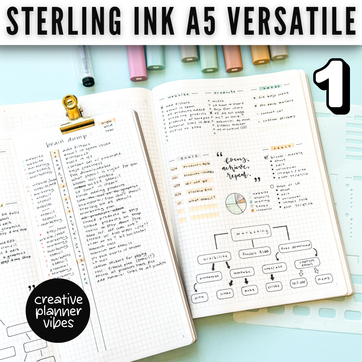Sterling Ink A5 Full Page Templates image 11