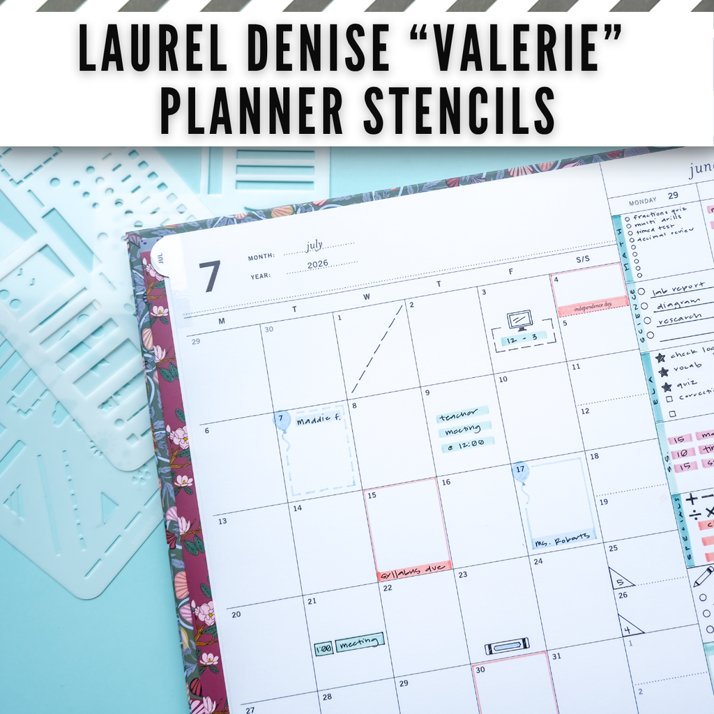 Laurel Denise "Valerie" Planner Stencils image 4
