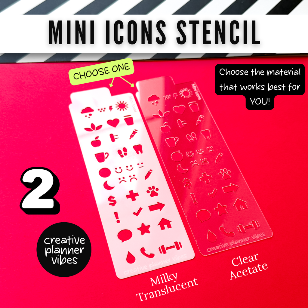 Icons and Borders Stencils image 17