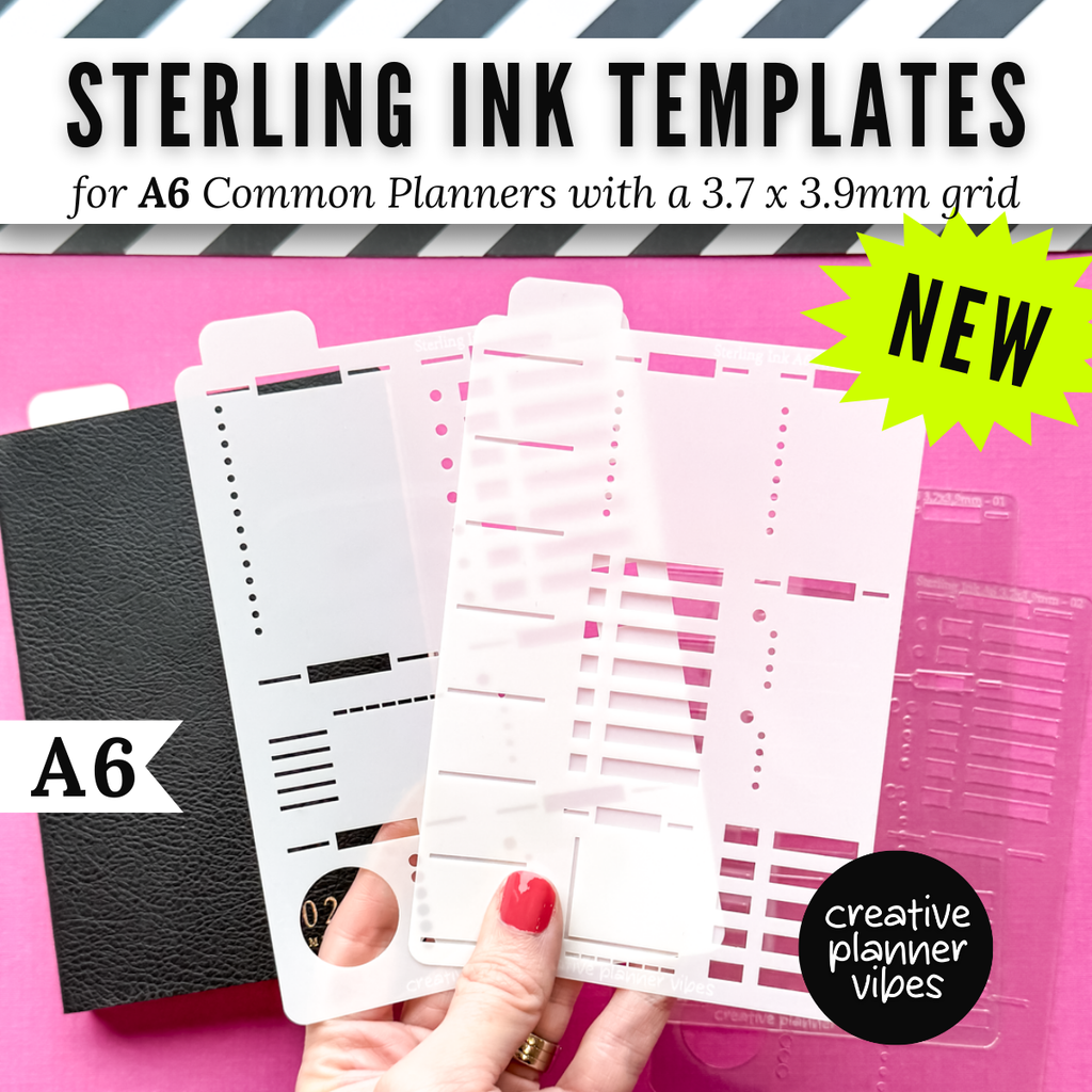 Sterling Ink A6 Full Page Templates image