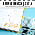 Laurel Denise Clear Photopolymer Stamps