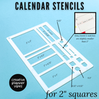 Calendar Stencils image 9
